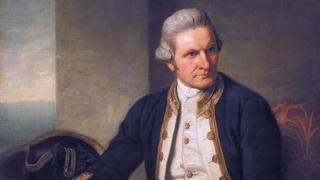 Painting of Captain James Cook