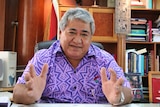 Samoan Prime Minister Tuilaepa Sailele
