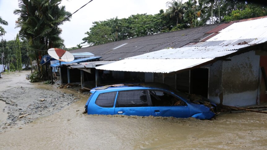 Banjir di Sentani telah membuat lebih dari 9000 orang mengungsi.