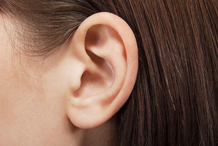 Close up of a female ear 