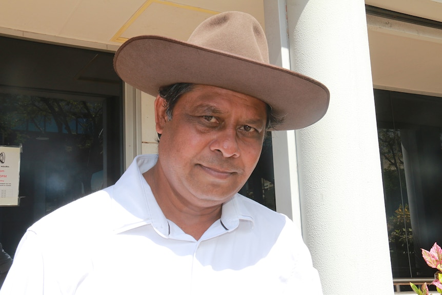 Tilak Raj is vying to become lord mayor of Darwin.