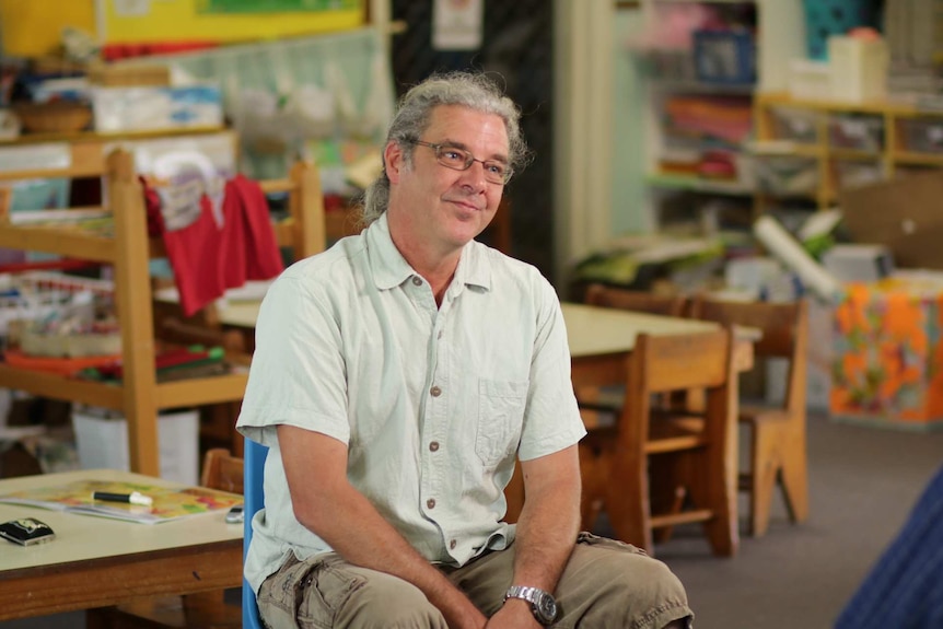 Simon Roberts of the Mullumbimby Community Pre-school