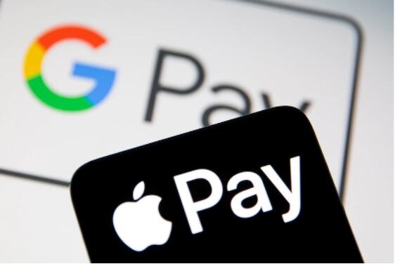 Graphic of Google Pay and Apple Pay logos