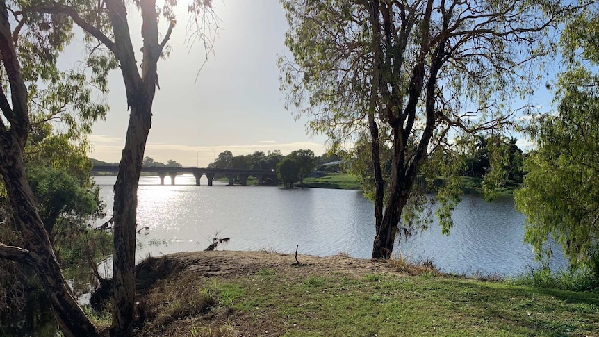 The banks of the Ross River in Townsville.