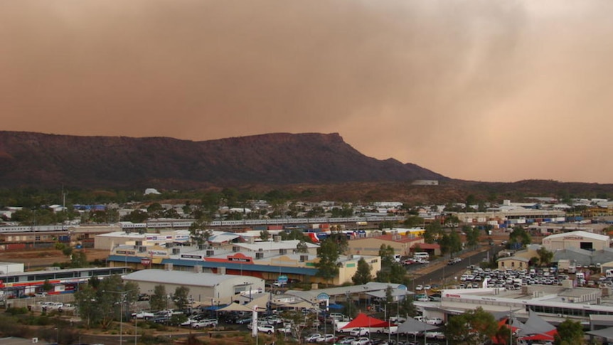 Alice Springs lashed by storm