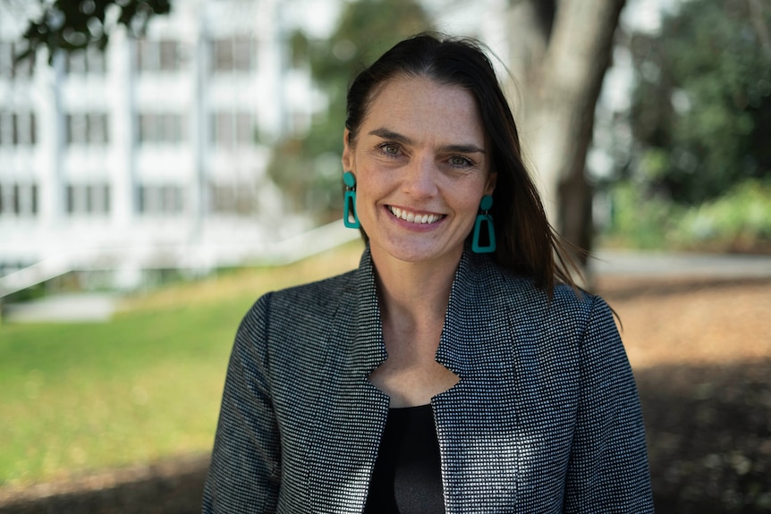 Tania Hunt smiles at the camera.