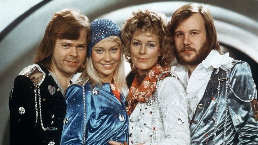 International sensations...ABBA in 1974.
