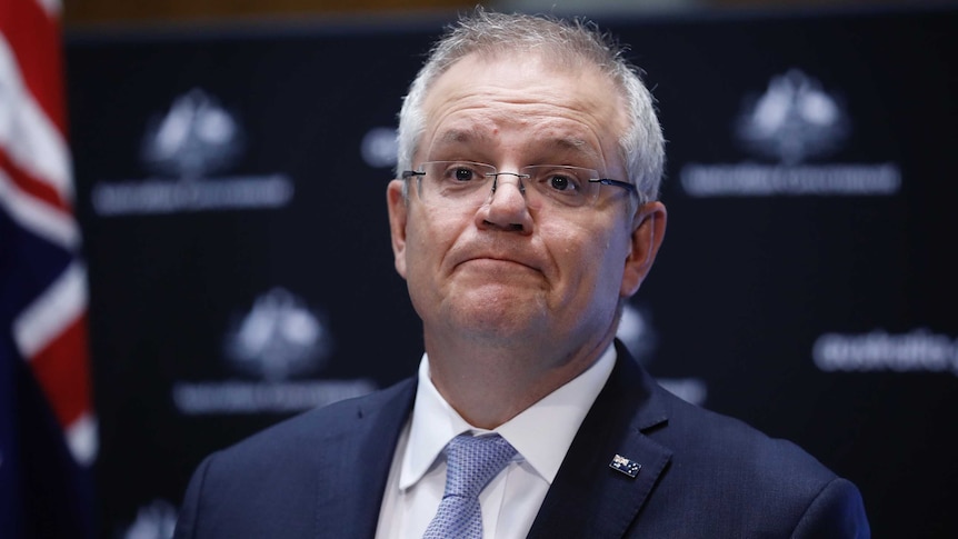 Scott Morrison raised his eyebrows