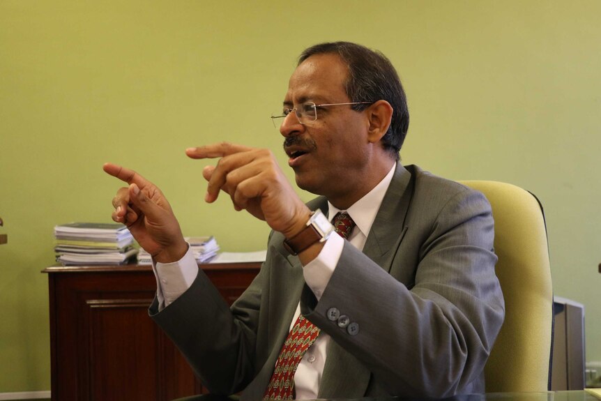 Anil Swarup, the secretary of India's Ministry of Coal.