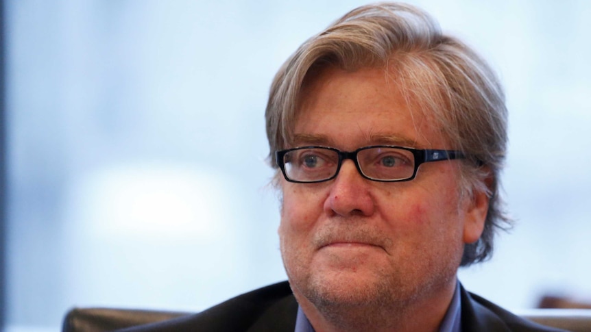 Headshot of Stephen Bannon