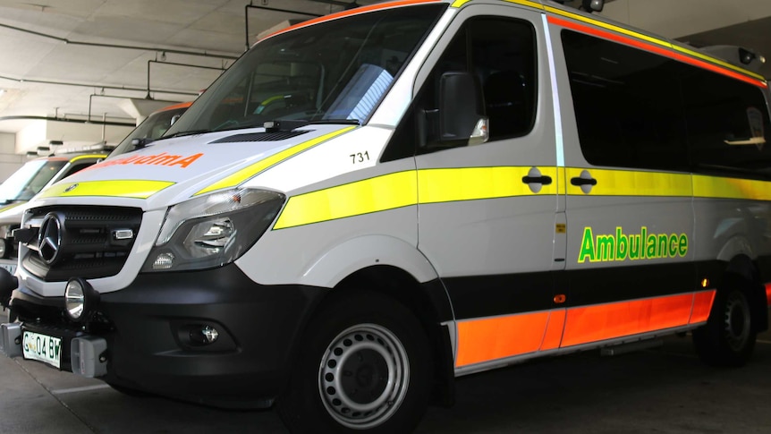 Ambulance Tasmania vehicle