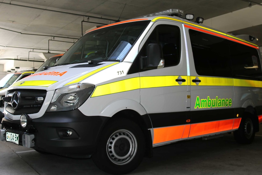 Ambulance Tasmania vehicle