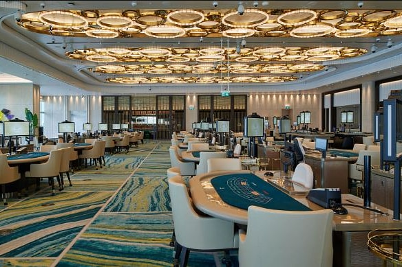 the vip gaming room inside a casino