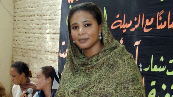 File photo of female Sudanese journo facing 40 lashes
