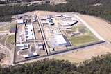 An aerial shot of the prison at Nowra.