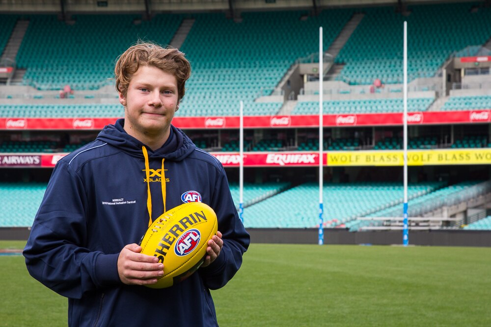 Football players with intellectual disabilities 'pumped' for AFL