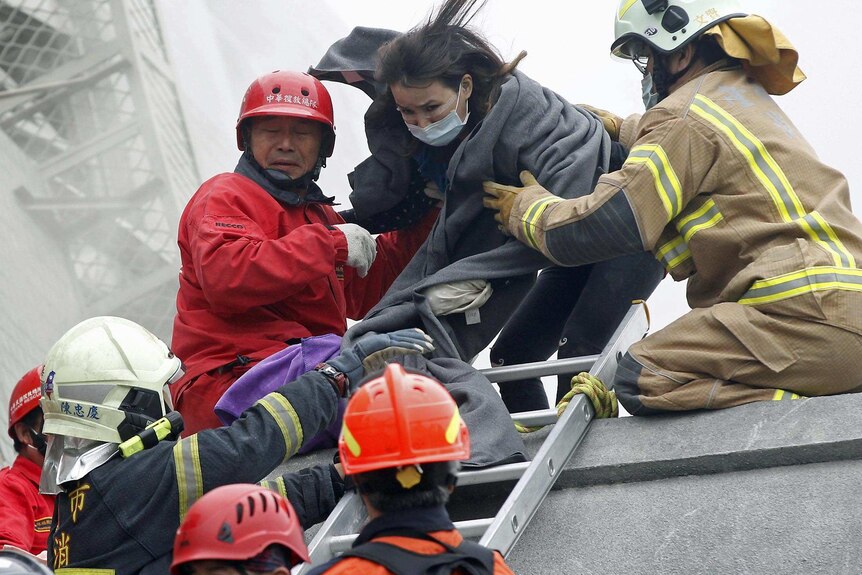 Rescuers plucked more than 120 survivors to safety from the collapsed 17-storey building.