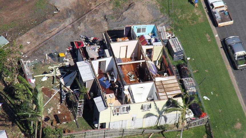 Damage from Cyclone Marcia