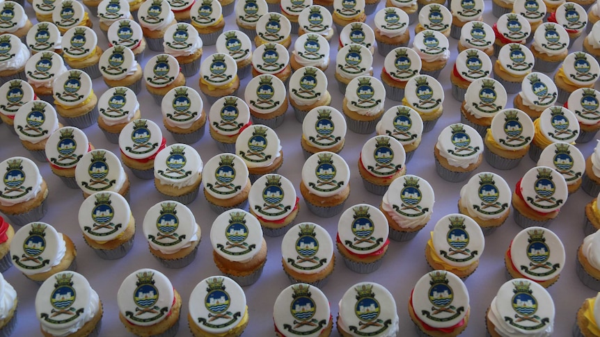 Cupcakes for HMAS Tobruk