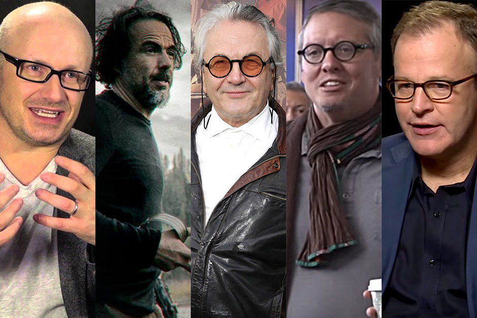 Composite image of the best director nominees at the 2016 Academy Awards