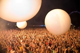 Modern Day Tribe: Big balloons in the festival crowd