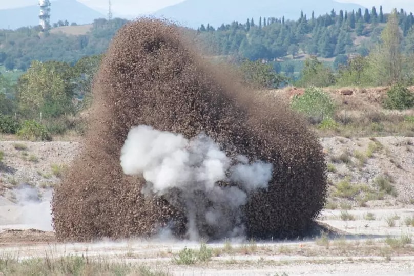 A World War II bomb was safely detonated in Italy