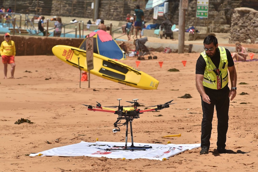 A Little Ripper shark-spotting drone