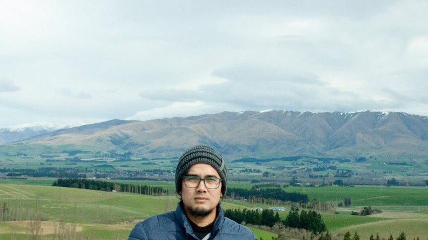 Ibnu Sitompul, mahasiswa Indonesia di Christchurch.
