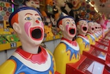 The Laughing Clowns game in sideshow alley.