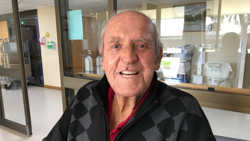 Percey Milson is a patient at Coonabarabran Hospital