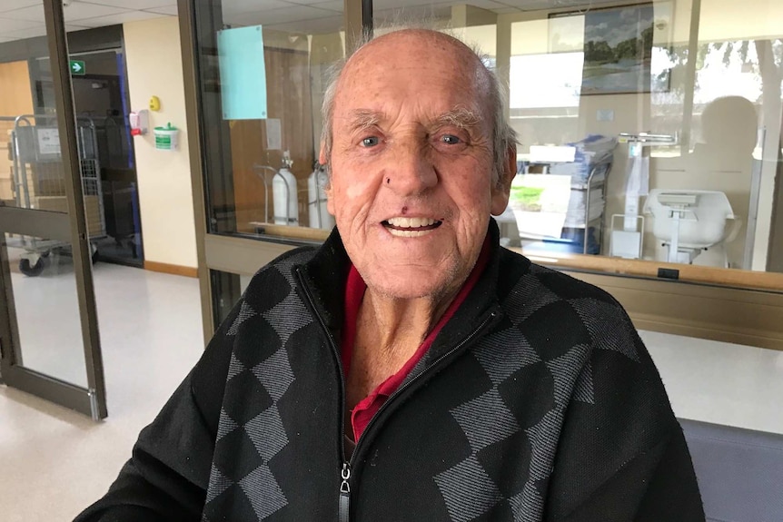 Percey Milson is a patient at Coonabarabran Hospital