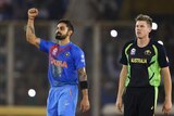 Virat Kohli celebrates India's World Twenty20 win over Australia