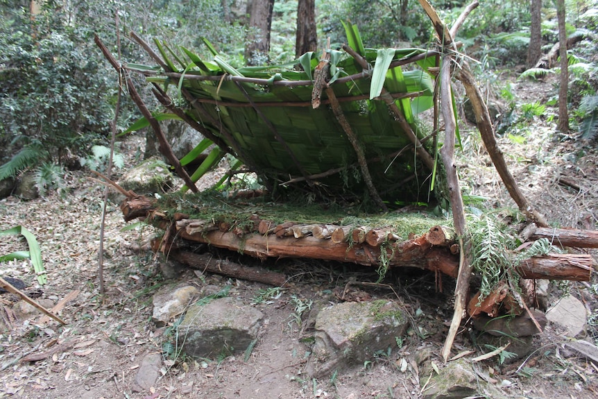 Shelter on the ASI course