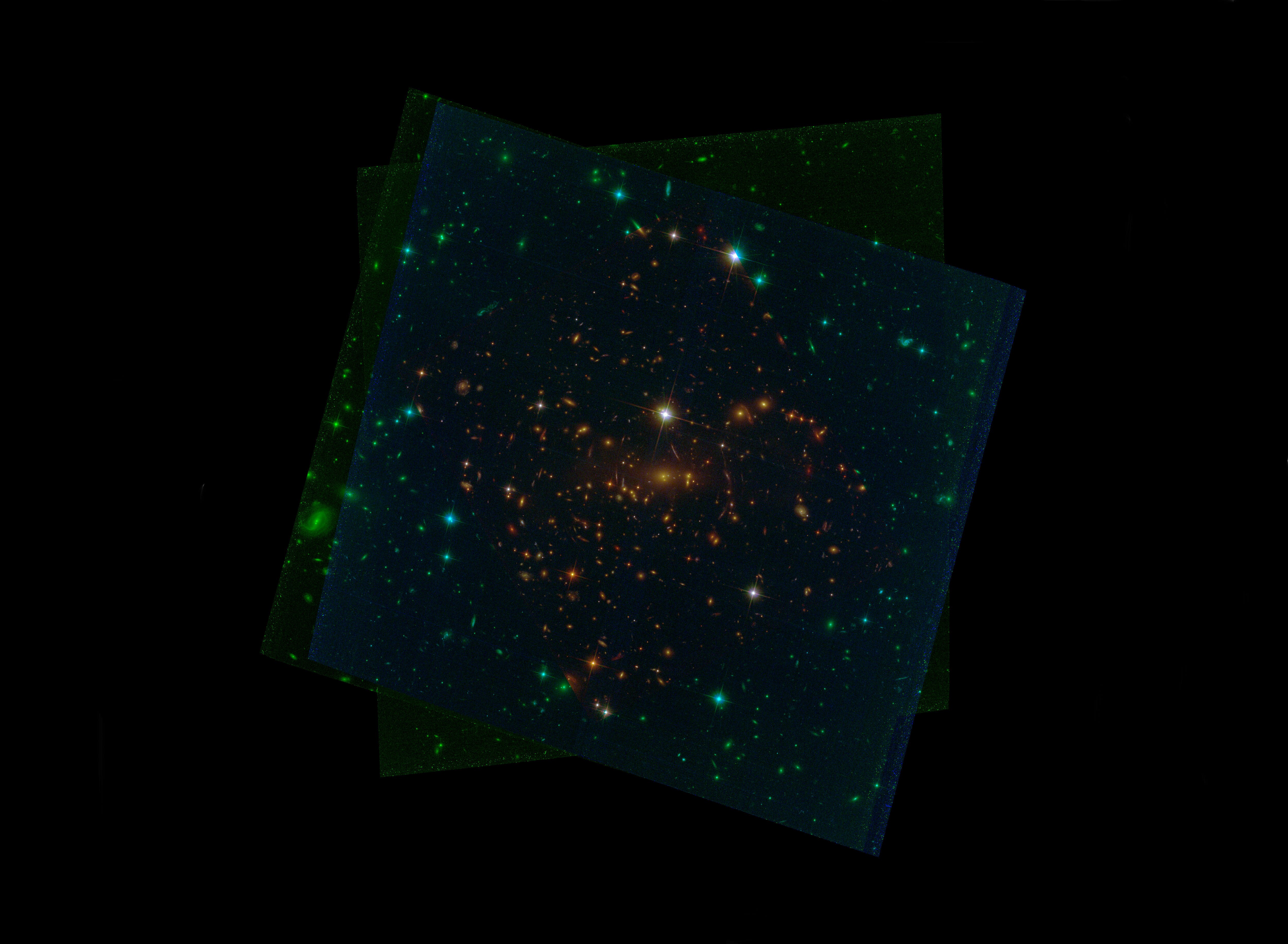 Hubble image of SMACS 0723