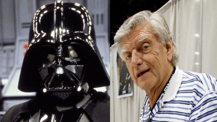 Darth Vader and David Prowse
