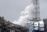 Smoke rises from Fukushima nuclear plant