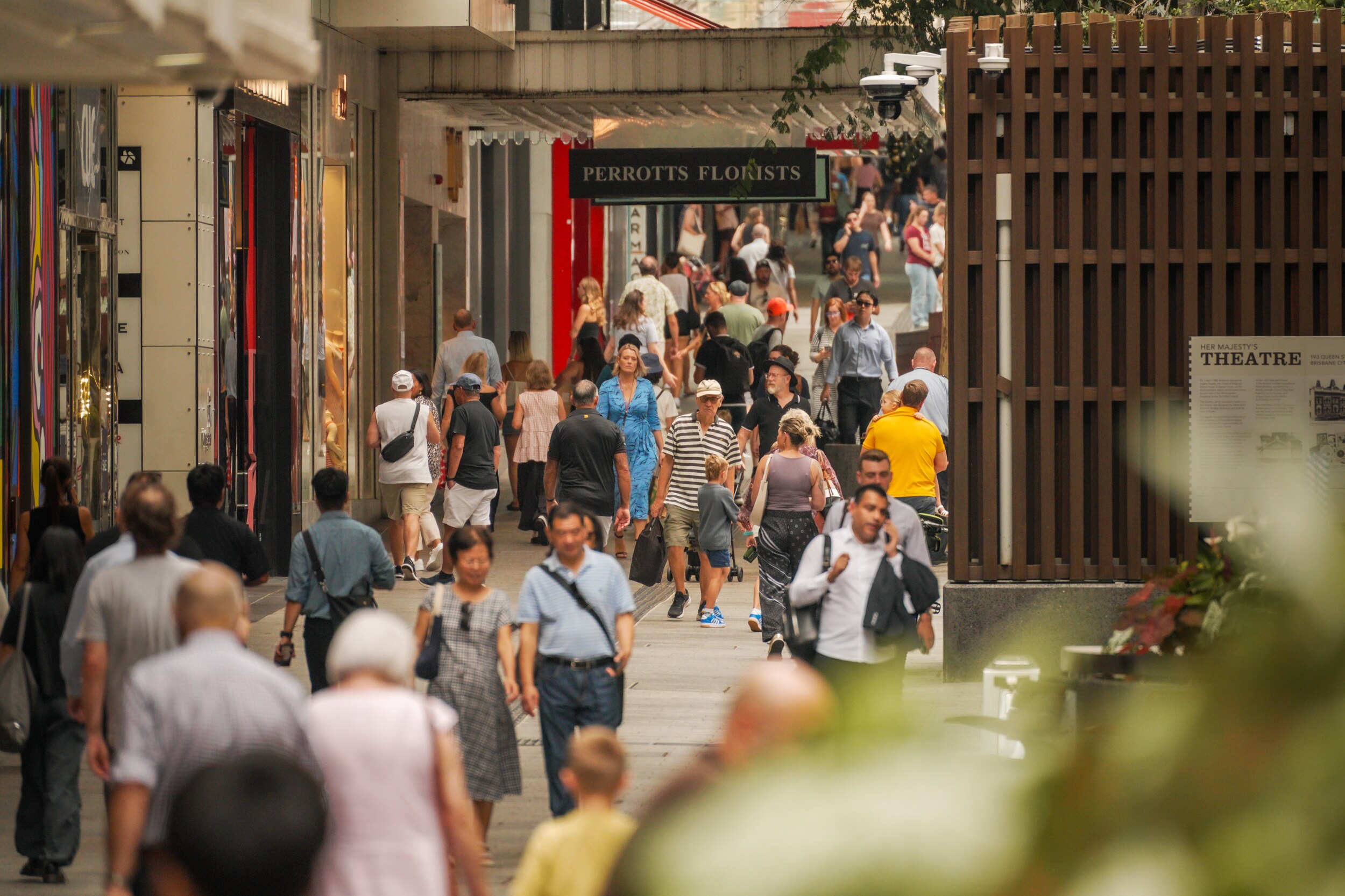 Queen Street Mall, Brisbane 2025-01-09 10:01:00