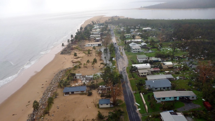 Cyclonic storm surge devastates Tully Heads