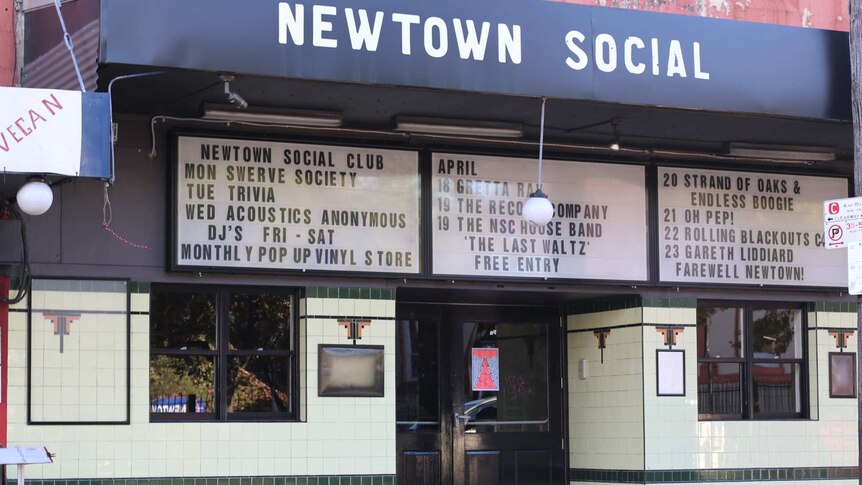 Newtown social club exterior