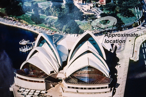 Opera House car park aerial diagram