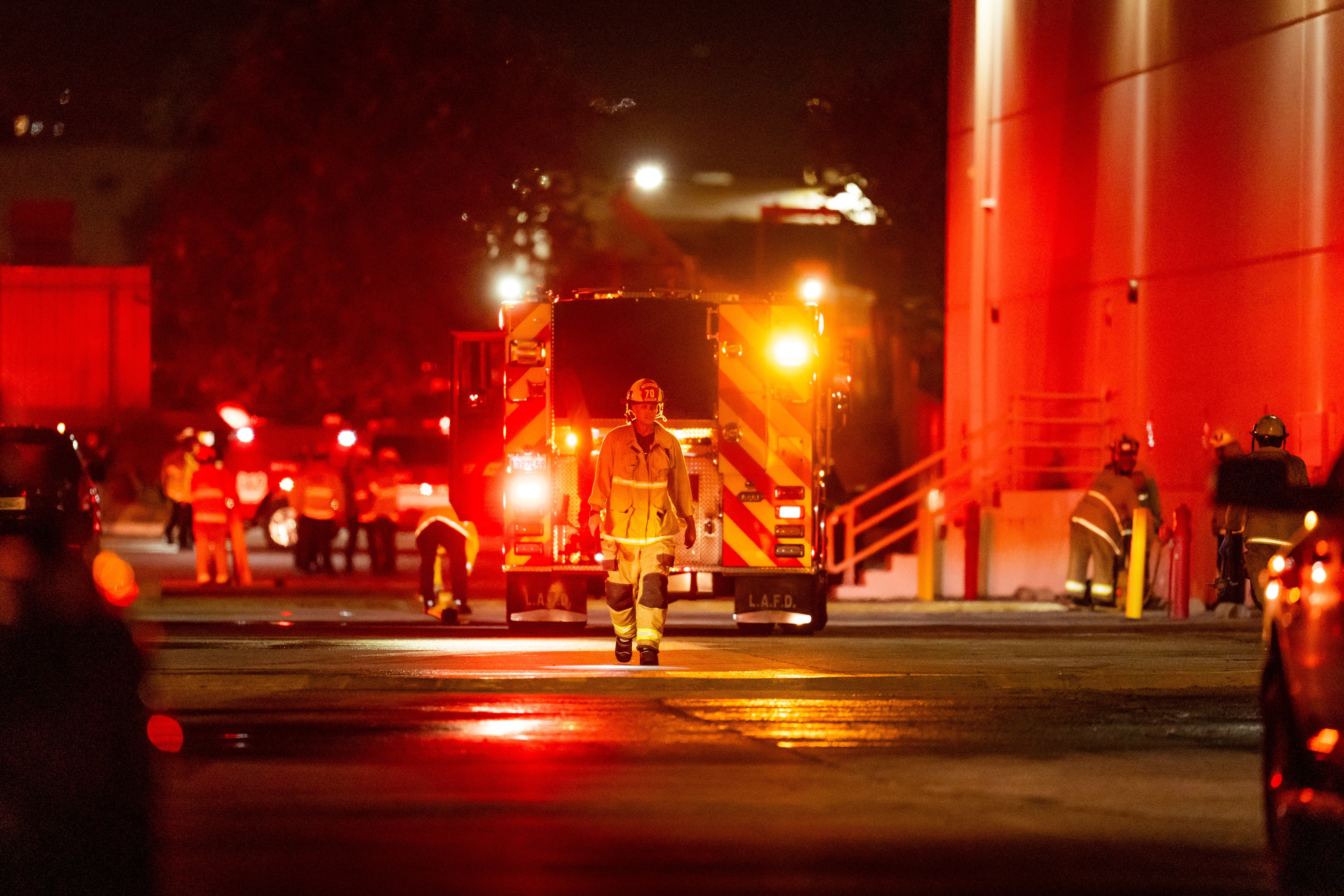 Breaking: At least three dead in LA helicopter crash near fatal bus accident