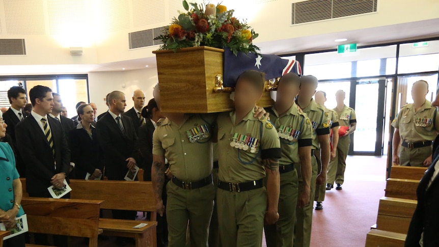 Lance Corporal Mervyn McDonald farewelled