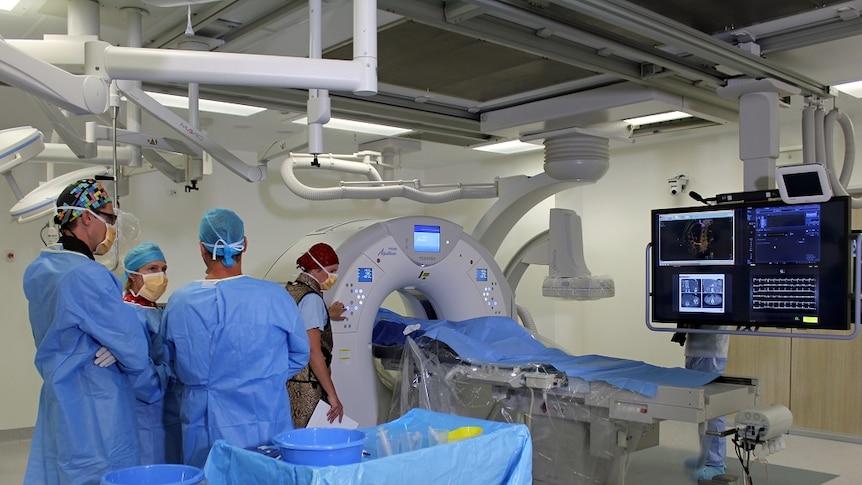 Angio/CT hybrid theatre at the Sunshine Coast University Hospital