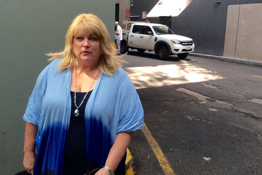 Kerrie Dwyer revisits the Brisbane city laneway where she witnessed a 1974 shooting murder