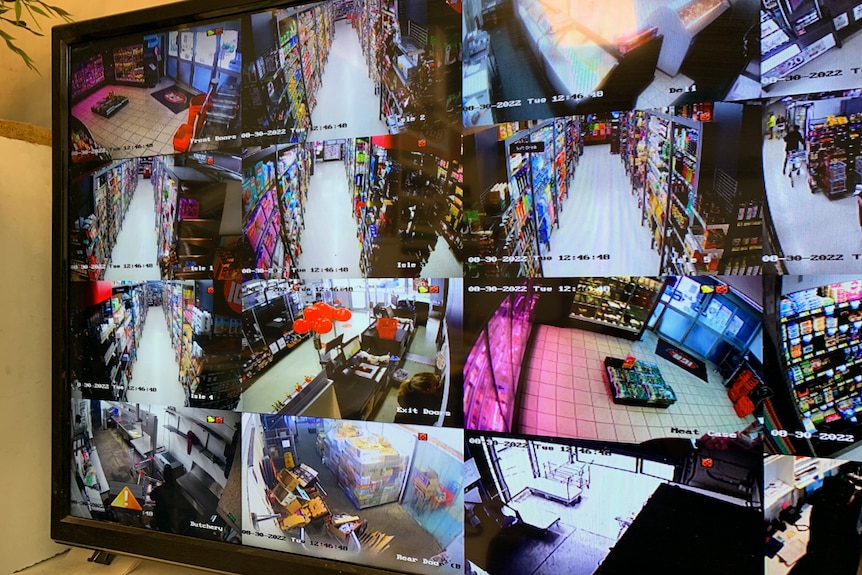 cctv screen