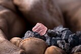A 12.76 carat pink diamond that was discovered at Rio Tinto's Argyle diamond mine
