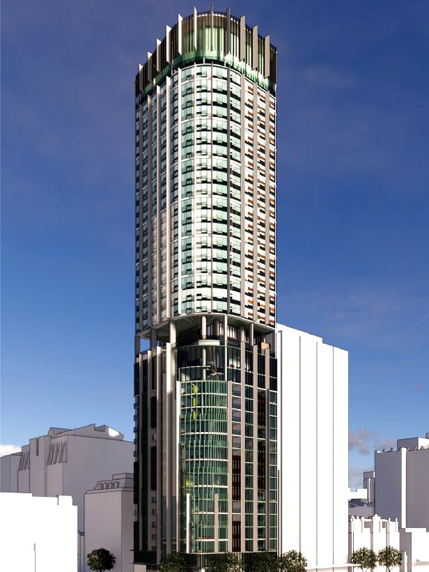 Artists impression of building approved for Adelaide