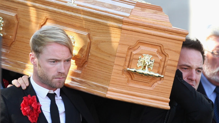 Ronan Keating: 'We've lost our brother and I've lost my wing-man'.