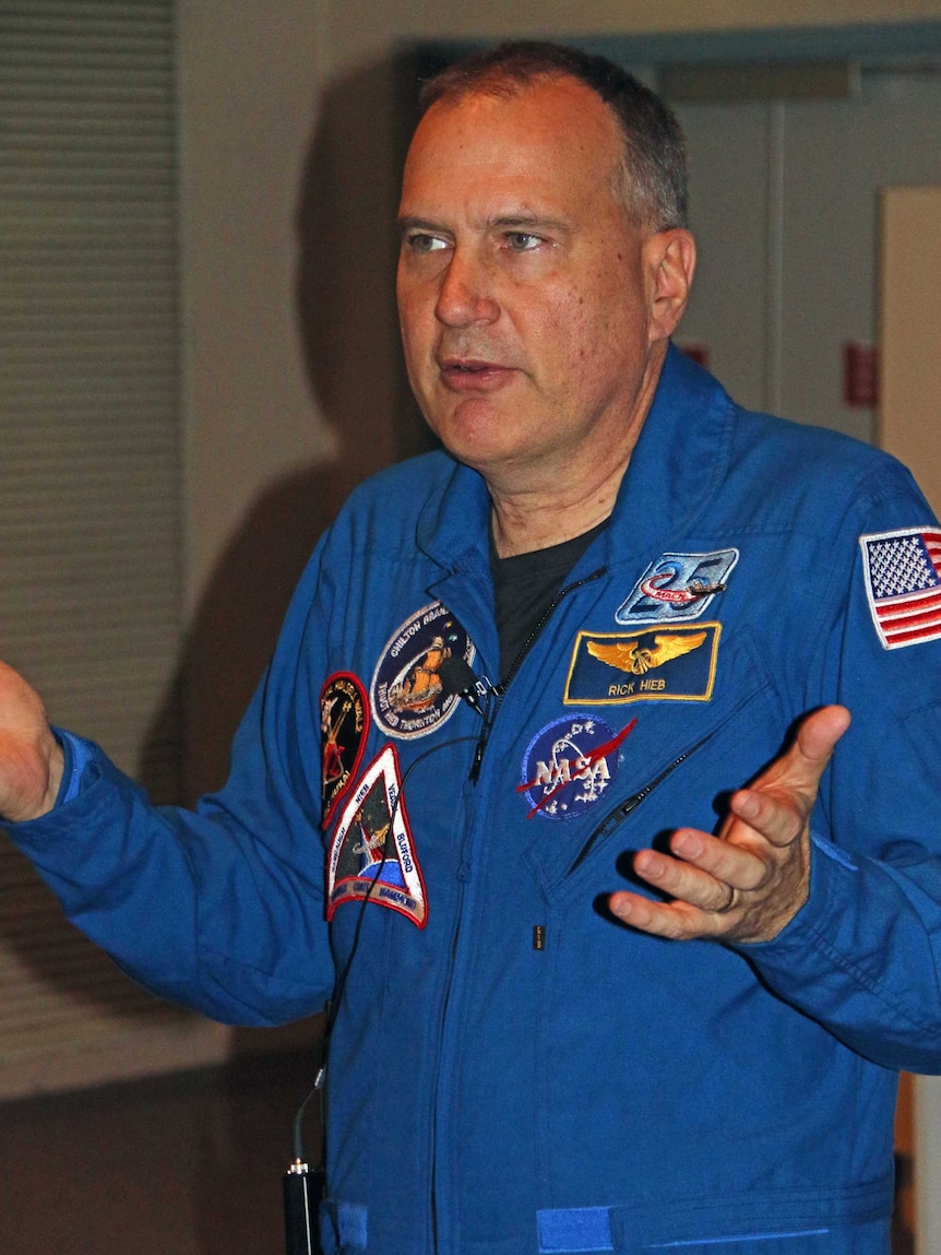 NASA astronaut Rick Hieb answers questions about spending time in space.