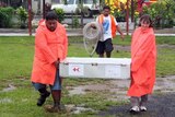 Preparations in Samoa for Cyclone Amos